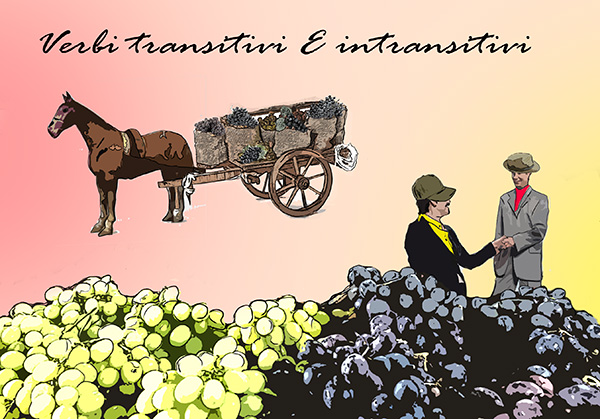 verbi transitivi e intransitivi